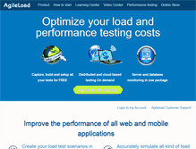 Tablet Screenshot of agileload.com